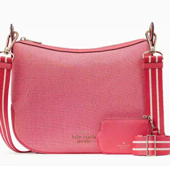 MWT 💖 KATE SPADE ♠️ NEW YORK ROSIE LARGE CROSSBODY PINK PEPPE - Picture 12 of 12